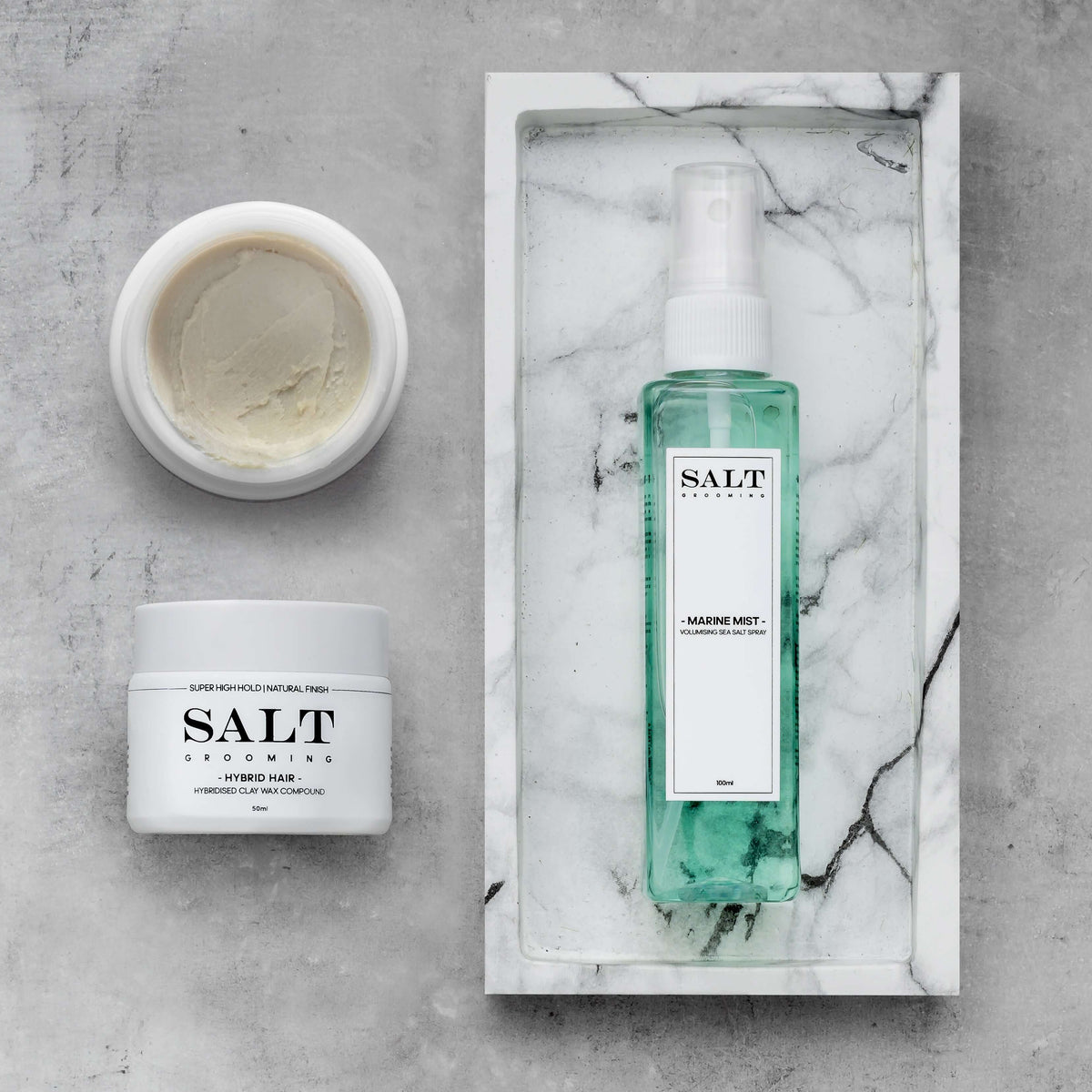 Salt Grooming - High quality hair clay and sea salt spray for men