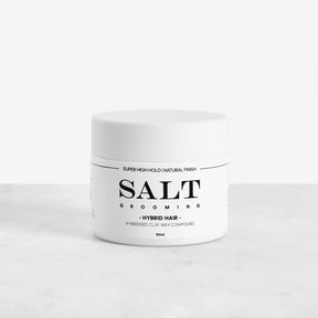 Salt Grooming Hybrid Hair - Premium organic clay wax hybrid styling compound for men